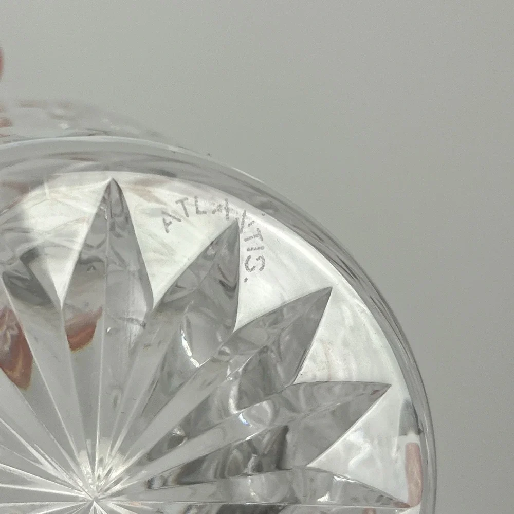 Atlantis Crystal Double Old‎ Fashioned Whiskey Glass Tumbler